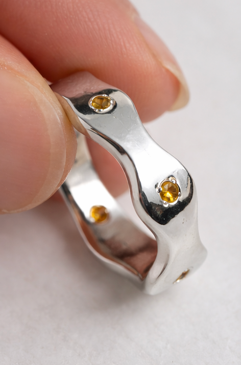 Anillo Curvas Orgánicas